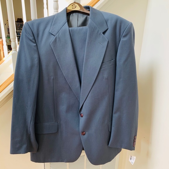Michael Lawrence Suit Blue size 44L - new with tag - Picture 1 of 5